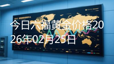 今日六福黄金价格2026年02月25日