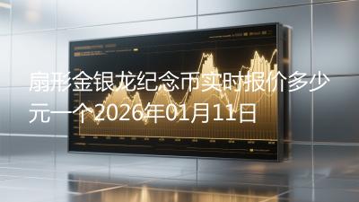 扇形金银龙纪念币实时报价多少元一个2026年01月11日