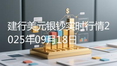 建行美元银钞实时行情2025年09月18日