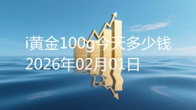 i黄金100g今天多少钱2026年02月01日