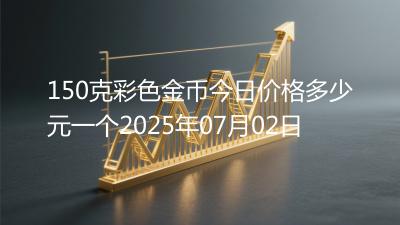 150克彩色金币今日价格多少元一个2025年07月02日