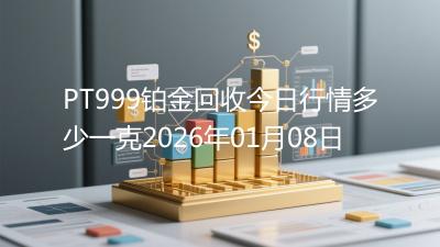 PT999铂金回收今日行情多少一克2026年01月08日