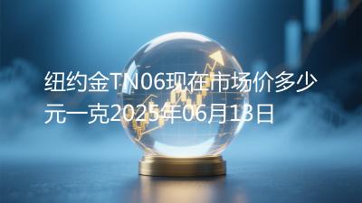 纽约金TN06现在市场价多少元一克2025年06月13日