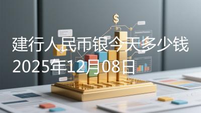 建行人民币银今天多少钱2025年12月08日
