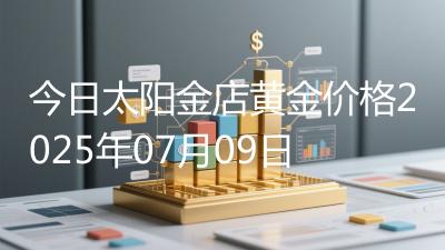今日太阳金店黄金价格2025年07月09日