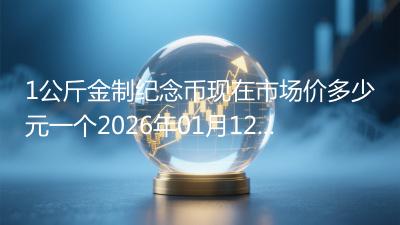 1公斤金制纪念币现在市场价多少元一个2026年01月12日