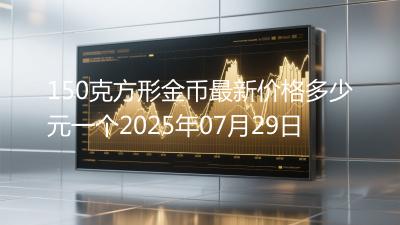 150克方形金币最新价格多少元一个2025年07月29日