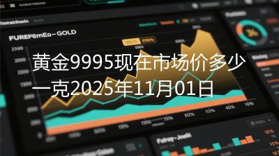 黄金9995现在市场价多少一克2025年11月01日