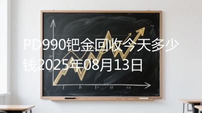 PD990钯金回收今天多少钱2025年08月13日