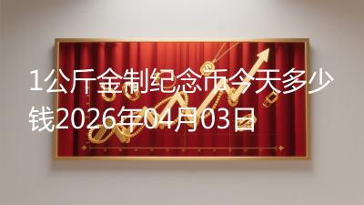 1公斤金制纪念币今天多少钱2026年04月03日