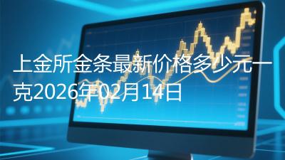 上金所金条最新价格多少元一克2026年02月14日