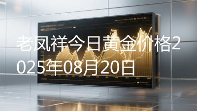 老凤祥今日黄金价格2025年08月20日