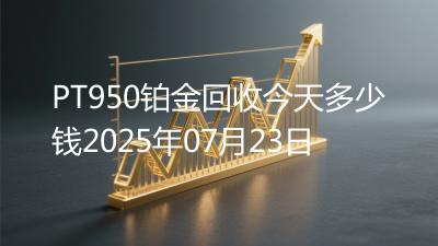 PT950铂金回收今天多少钱2025年07月23日