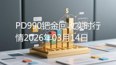 PD990钯金回收实时行情2026年03月14日