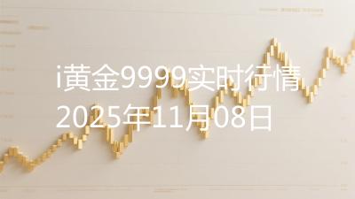 i黄金9999实时行情2025年11月08日