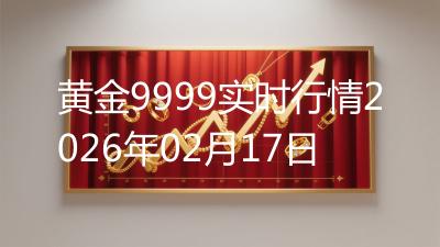 黄金9999实时行情2026年02月17日