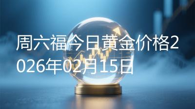 周六福今日黄金价格2026年02月15日