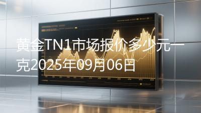 黄金TN1市场报价多少元一克2025年09月06日