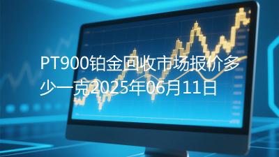 PT900铂金回收市场报价多少一克2025年06月11日