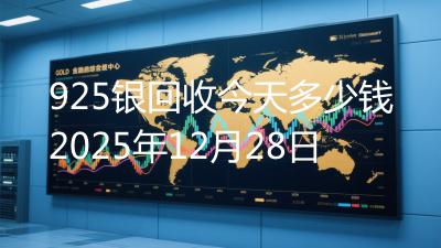 925银回收今天多少钱2025年12月28日