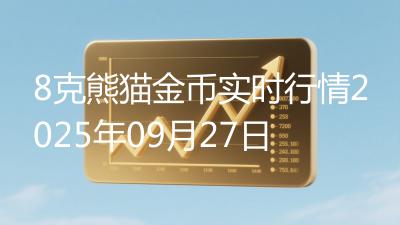 8克熊猫金币实时行情2025年09月27日