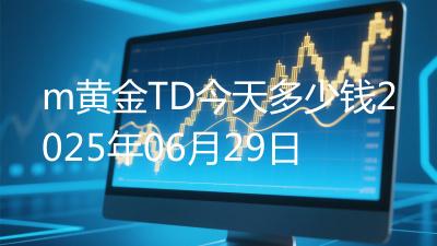 m黄金TD今天多少钱2025年06月29日