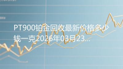 PT900铂金回收最新价格多少钱一克2026年03月23日
