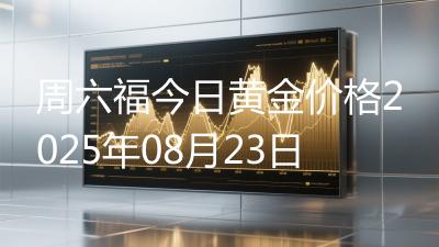 周六福今日黄金价格2025年08月23日