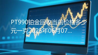 PT990铂金回收当前价格多少元一克2025年06月07日
