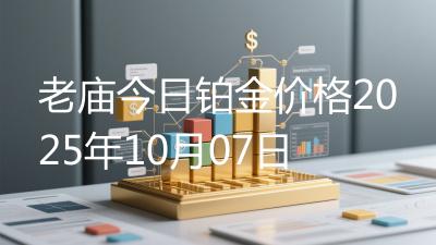 老庙今日铂金价格2025年10月07日