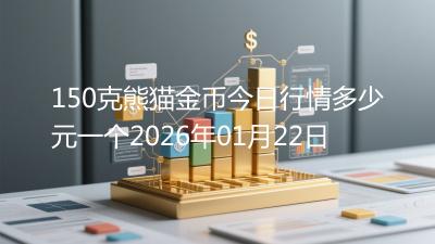 150克熊猫金币今日行情多少元一个2026年01月22日
