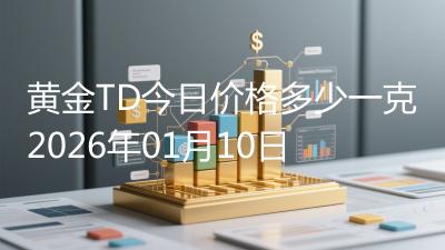 黄金TD今日价格多少一克2026年01月10日