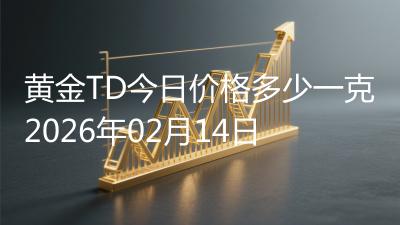 黄金TD今日价格多少一克2026年02月14日