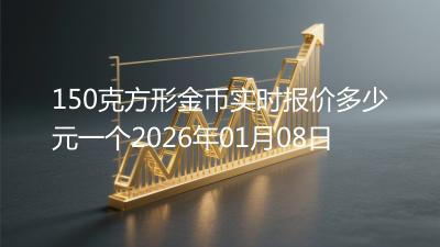 150克方形金币实时报价多少元一个2026年01月08日