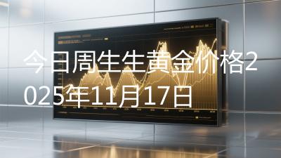 今日周生生黄金价格2025年11月17日