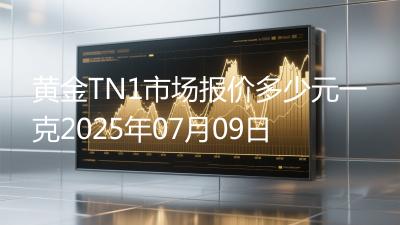 黄金TN1市场报价多少元一克2025年07月09日
