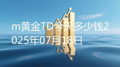 m黄金TD今天多少钱2025年07月18日