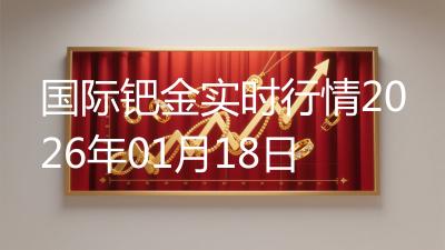 国际钯金实时行情2026年01月18日
