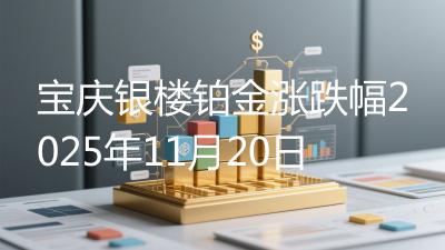 宝庆银楼铂金涨跌幅2025年11月20日