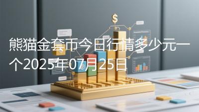 熊猫金套币今日行情多少元一个2025年07月25日
