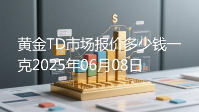 黄金TD市场报价多少钱一克2025年06月08日