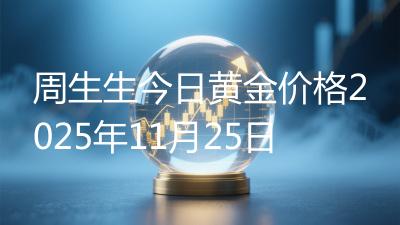 周生生今日黄金价格2025年11月25日
