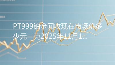 PT999铂金回收现在市场价多少元一克2025年11月18日