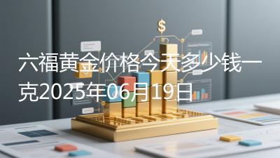 六福黄金价格今天多少钱一克2025年06月19日