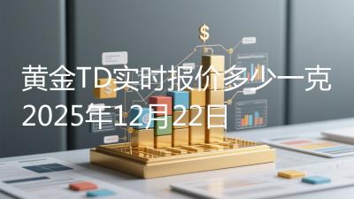 黄金TD实时报价多少一克2025年12月22日