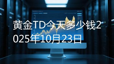 黄金TD今天多少钱2025年10月23日
