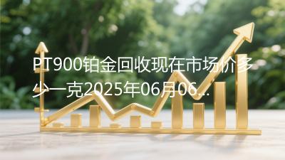 PT900铂金回收现在市场价多少一克2025年06月06日