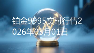 铂金9995实时行情2026年03月01日