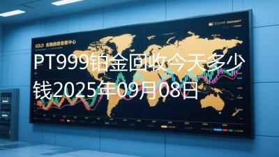 PT999铂金回收今天多少钱2025年09月08日